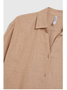 Moodo Ľanová košeľa béžová Moodo