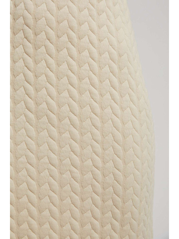 Moodo Tužková sukňa piesková Moodo