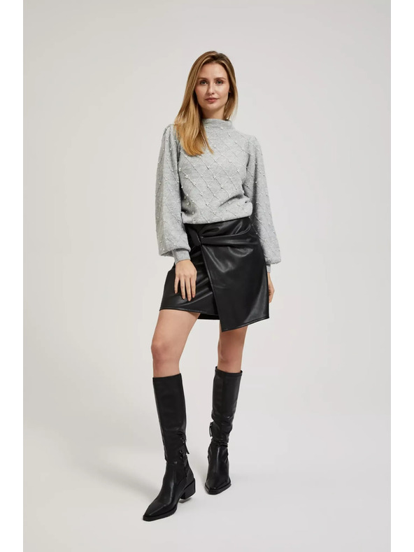 Moodo Sveter s nafúknutými rukávmi Moodo