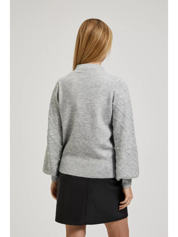 Moodo Sveter s nafúknutými rukávmi Moodo