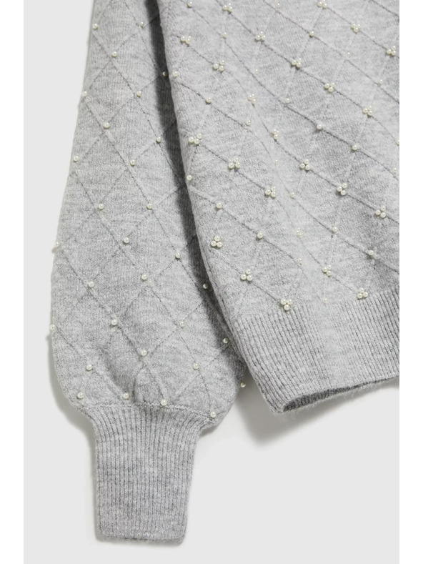 Moodo Sveter s nafúknutými rukávmi Moodo