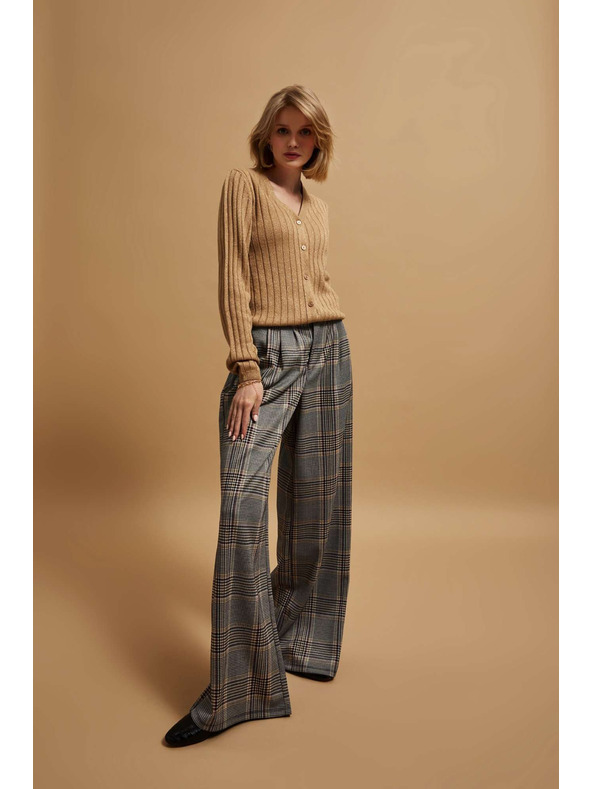 Moodo Sveter zdobený metalickou niťou Moodo