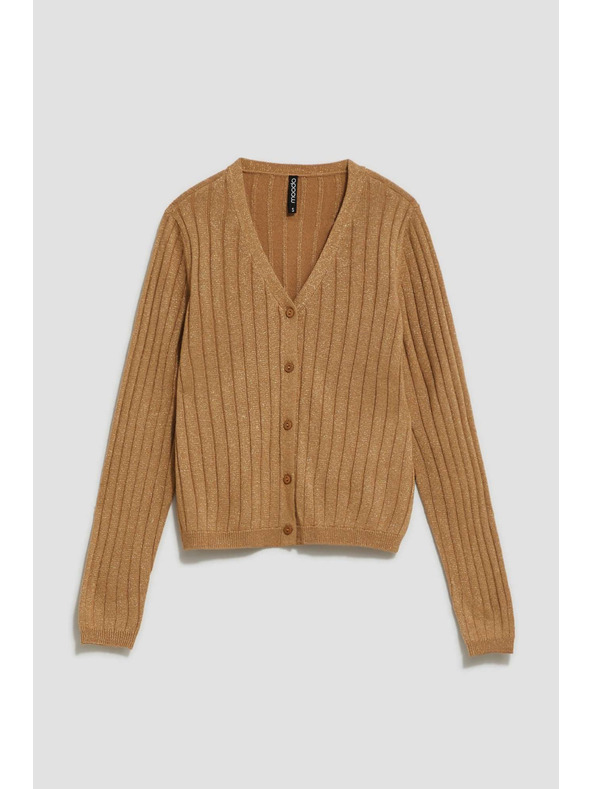 Moodo Sveter zdobený metalickou niťou Moodo