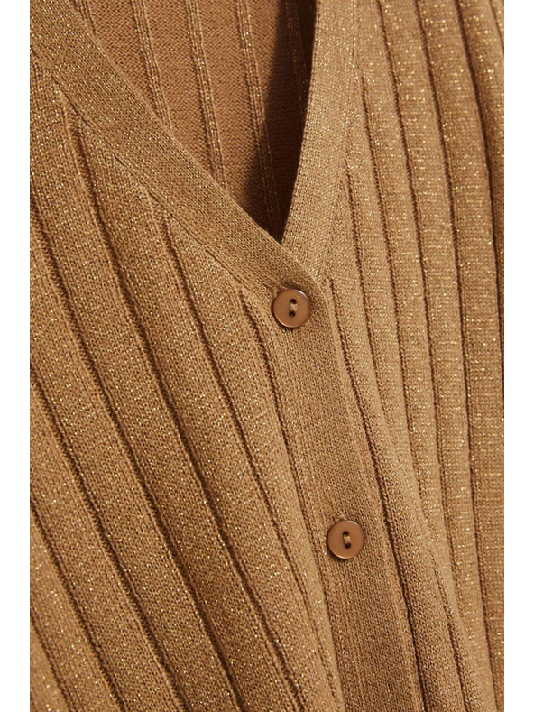 Moodo Sveter zdobený metalickou niťou Moodo