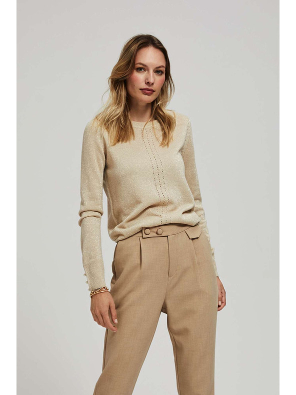 Moodo Sveter s čipkovým zdobením Moodo