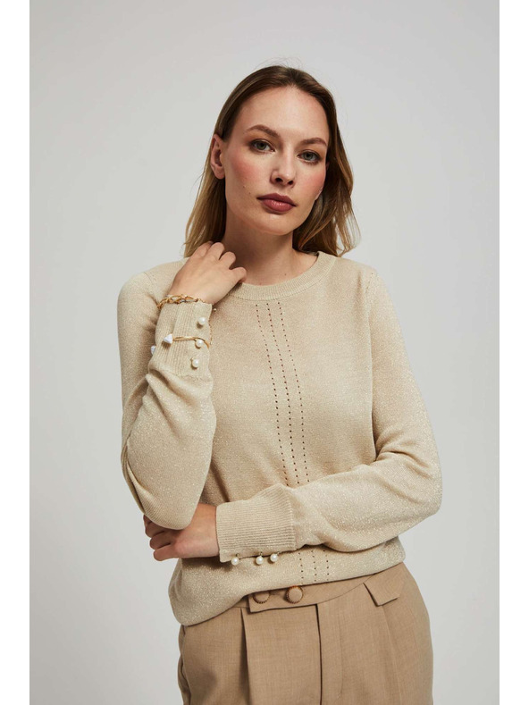 Moodo Sveter s čipkovým zdobením Moodo