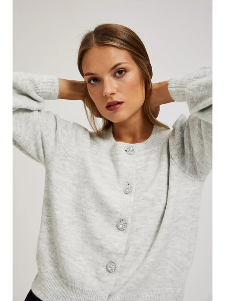 Moodo Kardigán so ozdobnými gombíkmi Moodo