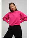 Moodo Blúzka s nafúknutými rukávmi fuchsiová Moodo