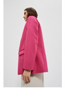 Moodo Hladké sako ružové Moodo