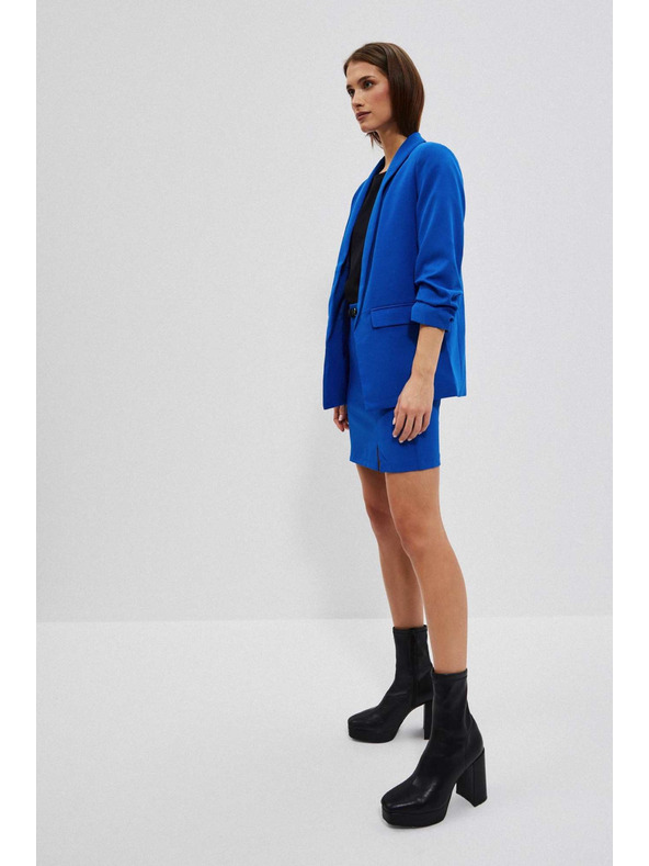 Moodo Hladké sako modré Moodo