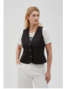 Moodo Čierna spoločenská vesta Moodo
