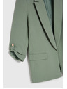 Moodo Sako s vyhrnutými rukávmi olivové Moodo