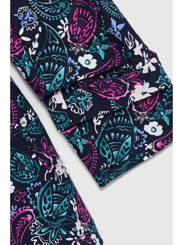 Moodo Sako s 3/4 rukávmi tmavomodré Moodo