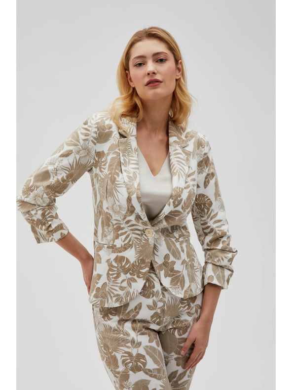 Moodo Sako so vzorom béžové Moodo