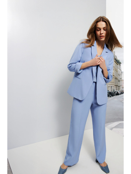 Moodo Sako s 3/4 rukávmi svetlomodré Moodo