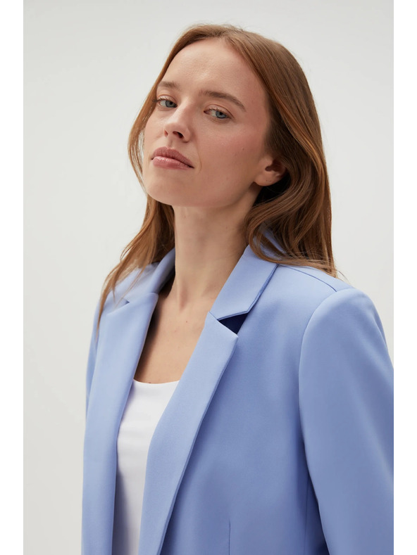 Moodo Sako s 3/4 rukávmi svetlomodré Moodo