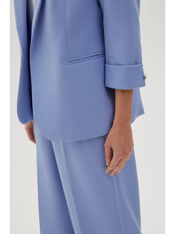 Moodo Sako s 3/4 rukávmi svetlomodré Moodo