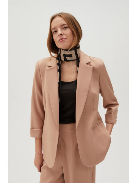 Moodo Sako s 3/4 rukávmi béžové Moodo