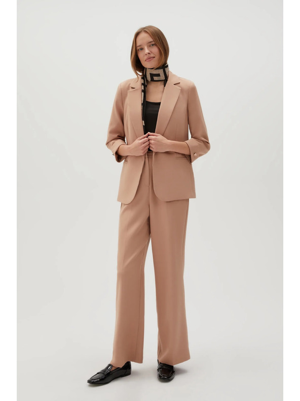 Moodo Sako s 3/4 rukávmi béžové Moodo