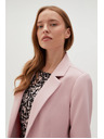 Moodo Sako s 3/4 rukávmi ružové Moodo