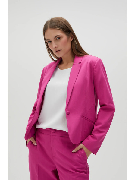 Moodo Krátke sako fuchsiové Moodo