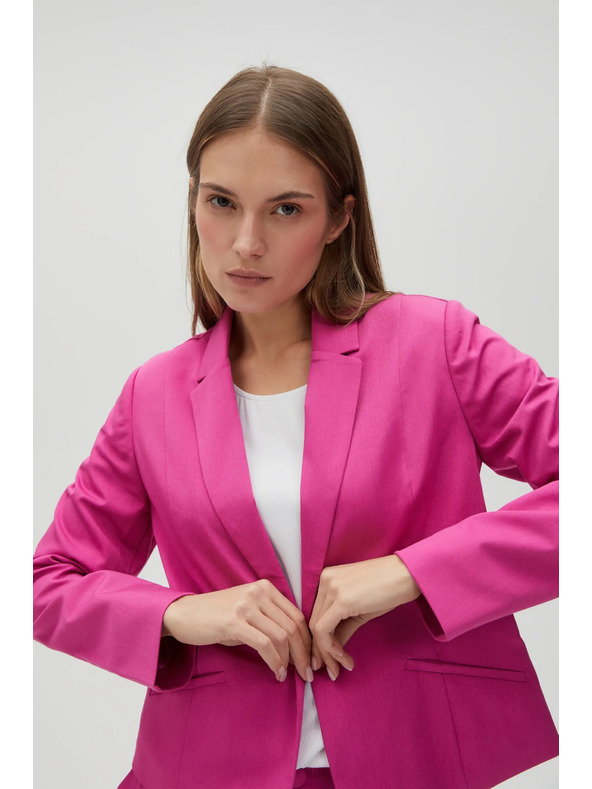 Moodo Krátke sako fuchsiové Moodo