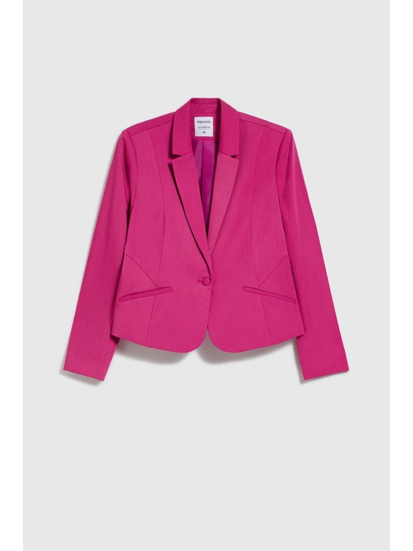 Moodo Krátke sako fuchsiové Moodo