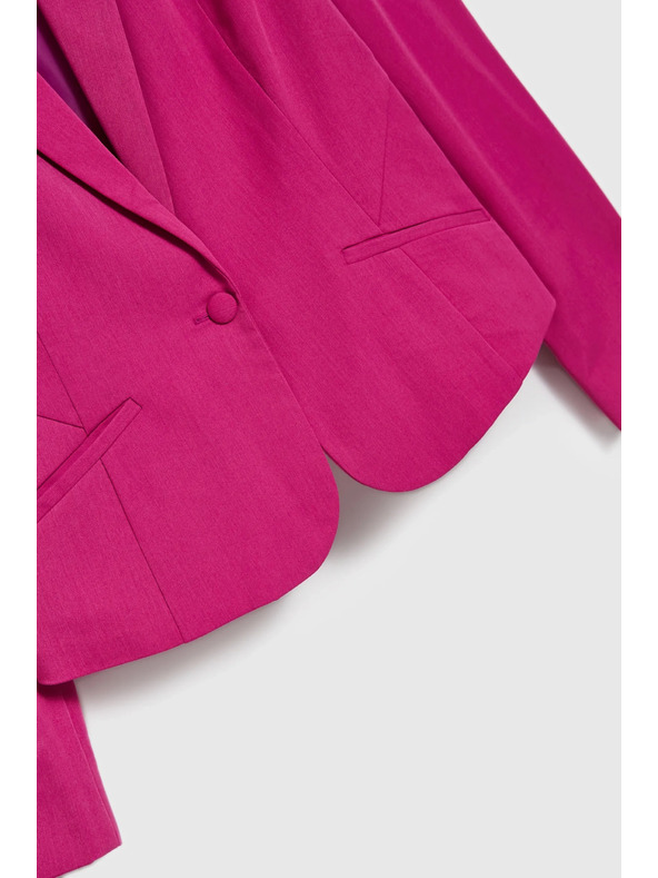 Moodo Krátke sako fuchsiové Moodo