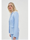Moodo Krátke sako svetlomodré Moodo