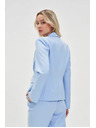 Moodo Krátke sako svetlomodré Moodo