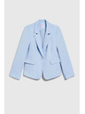 Moodo Krátke sako svetlomodré Moodo