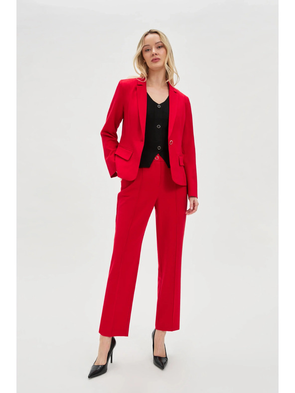 Moodo Krátke sako červené Moodo