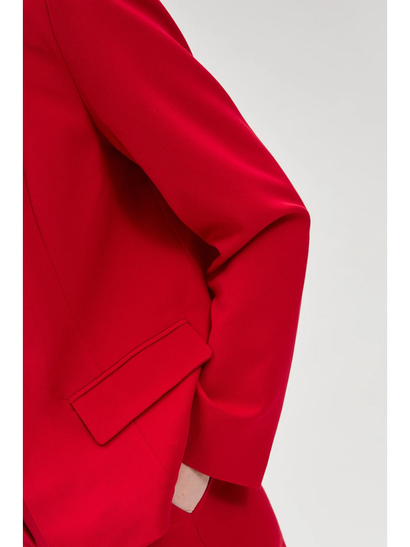 Moodo Krátke sako červené Moodo