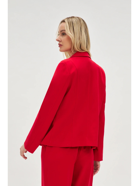 Moodo Krátke sako červené Moodo