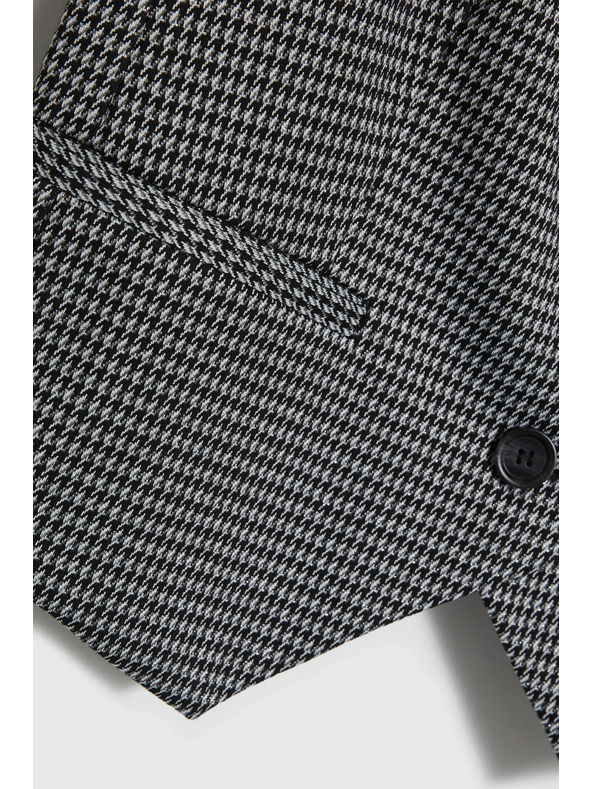 Moodo Elegantná vesta šedá Moodo