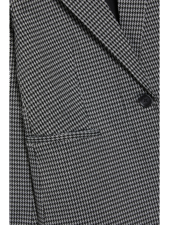 Moodo Jednostranný blejzer šedý Moodo