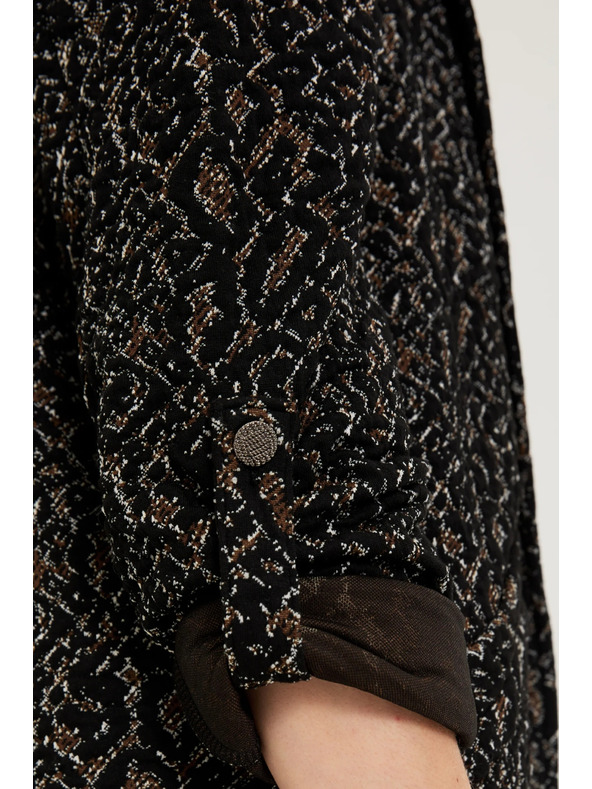 Moodo Sako so zvieracím vzorom čierne Moodo