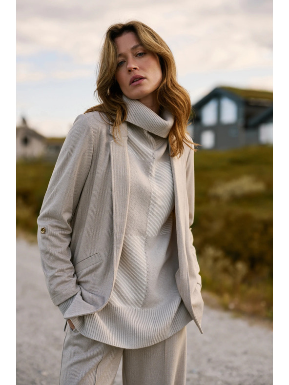 Moodo Béžové sako Moodo