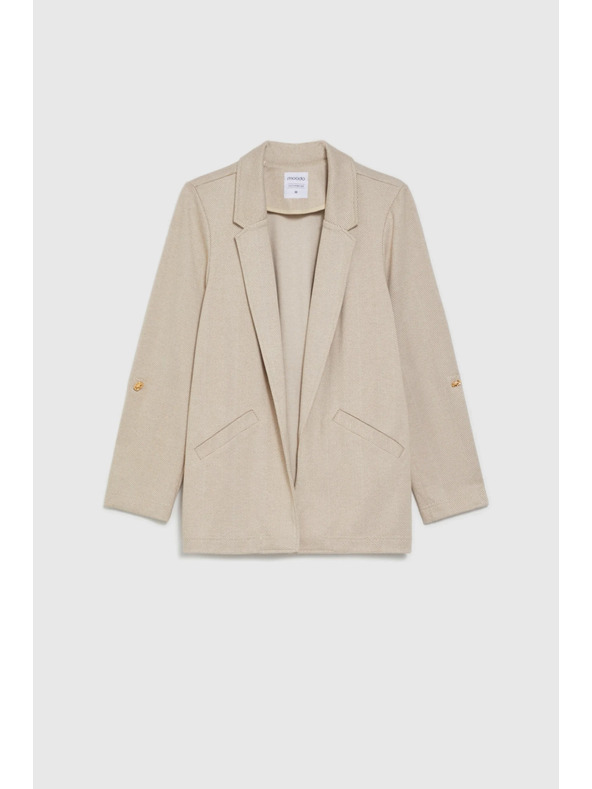 Moodo Béžové sako Moodo