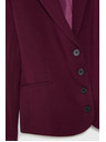 Moodo Krátke sako vínovej farby Moodo
