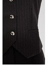 Moodo Vesta so zdobnými gombíkmi čierna Moodo