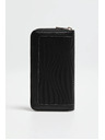 Moodo Peňaženka na zips čierna Moodo