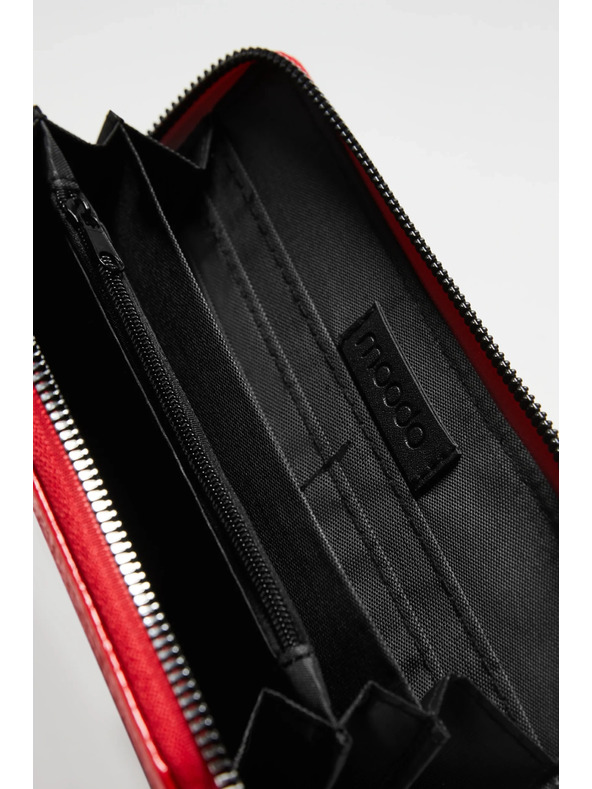 Moodo Peňaženka so zavesením červená Moodo