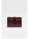 Moodo Peňaženka so zvieracím vzorom vínová Moodo