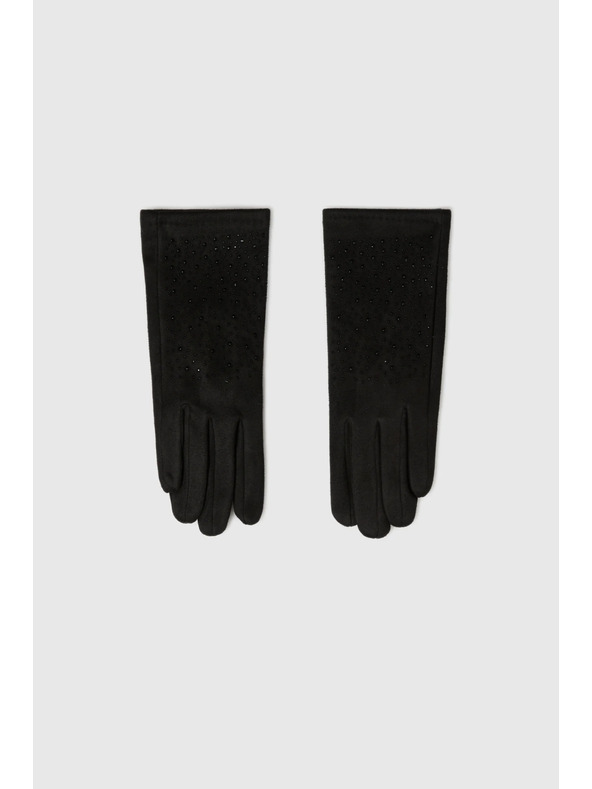 Moodo Čierne rukavice Moodo