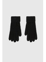 Moodo Čierne pletené rukavice Moodo