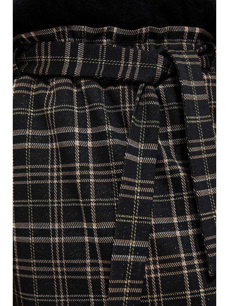 Moodo Sukňa v kostke so zaväzovaním Moodo