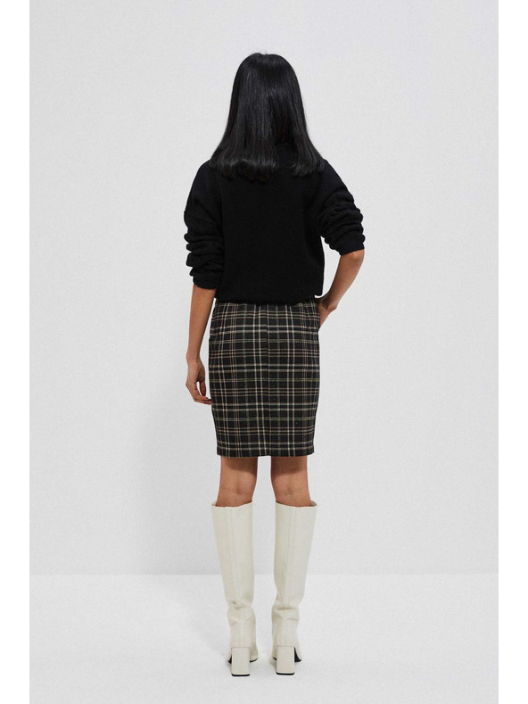 Moodo Sukňa v kostke so zaväzovaním Moodo