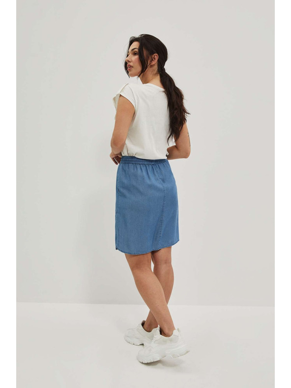 Moodo Jednoduchá sukňa z lyocelovej látky Moodo