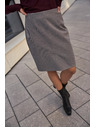 Moodo Ceruzková sukňa šedá Moodo